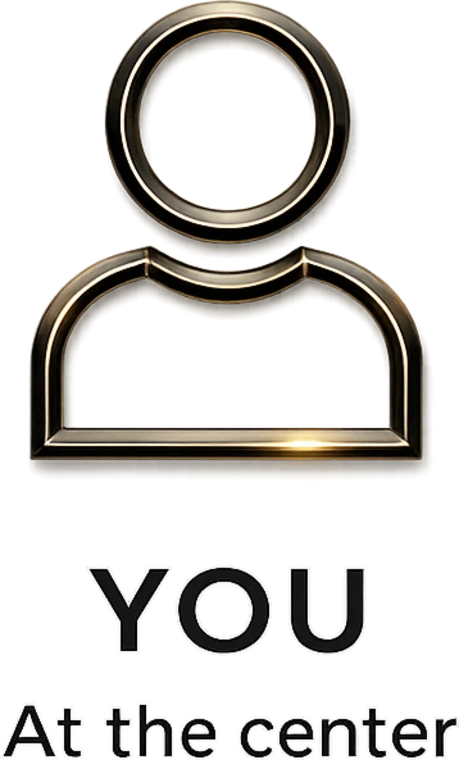 You: At the center
